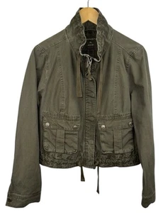Aeropostale Army Green Military Workwear Full Zip Jacket Girls Size XL - Picture 1 of 9