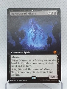 MTG Outlaws of Thunder Junction Harvester of Misery Extended Art The Big Score - Picture 1 of 2