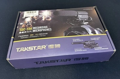 New Takstar SGC-598 Shotgun Video Microphone Camera Interview Recording Mic DSLR - Image 1 of 4