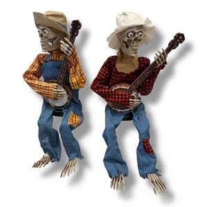 Duell Banjo Skelette Halloween animiert mit Box #1486918 Costco siehe Video - Bild 1 von 22