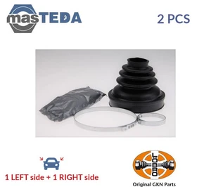 307119 CV JOINT BOOT KIT PAIR TRANSMISSION SIDED FRONT RIGHT LEFT LOBRO 2PCS NEW - Picture 1 of 6