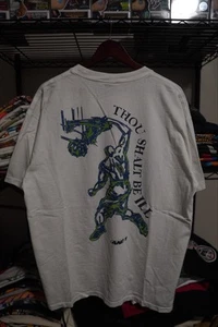Vintage AND1 Trash Talk T-Shirt Made In USA 90s XL Hoops And 1 Basketball - Picture 1 of 6