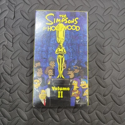 The Simpsons Go Hollywood Volume 2 II (VHS Tape 1999) Animated Comedy - Image 1 of 4