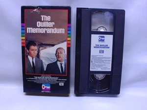 The Quiller Memorandum, 1966 (1987) VHS, George Segal, Alec Guinnes - Bild 1 von 6