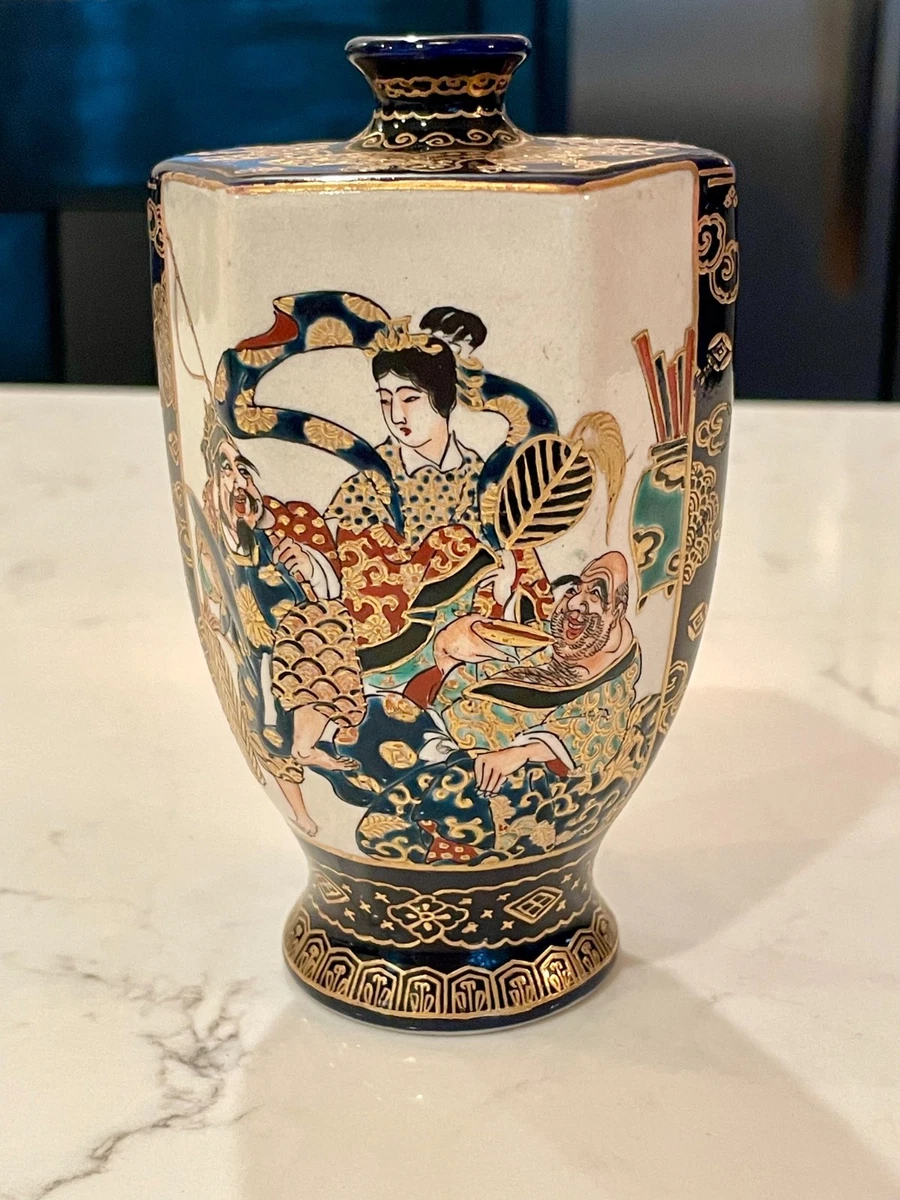 萨摩在日本古董花瓶| eBay