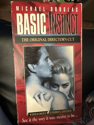 Basic Instinct (VHS, 1994, Widescreen Original Directors Cut) - Image 1 of 3
