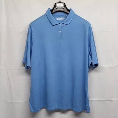 Camisa polo para mujer Cutter & Buck CB DryTec 2X manga corta azul absorbente de humedad Foto 1 de 4