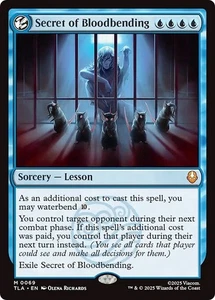 SECRET OF BLOODBENDING x1 mtg NM-M The Last Airbender 1 Mythic - Picture 1 of 1