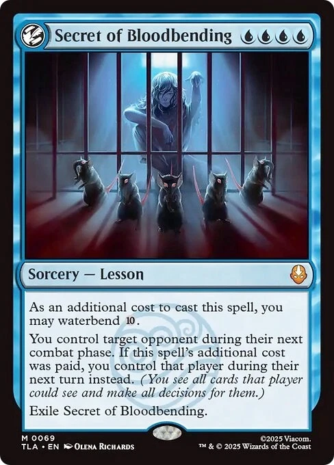 SECRET OF BLOODBENDING x1 mtg NM-M The Last Airbender 1 Mythic - Image 1 of 1