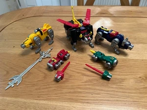 Trendmasters 1998 Lion Force Voltron The Third Dimension con espada en muy buena condición - Imagen 1 de 6