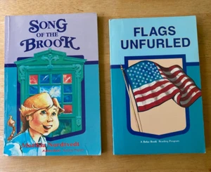 Abeka 4th grade Readers set of 2 books, Flags Unfurled, Song of the Brook - Bild 1 von 2