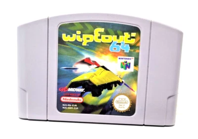 N64 Wipeout 64 Racing Nintendo 64 PAL UK Cartridge - Image 1 of 4