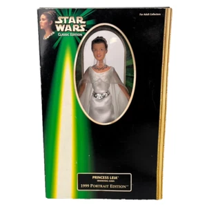 Star Wars Princess Leia Ceremonial Gown 1999 Portrait Edition Puppe Figur Hasbro - Bild 1 von 6