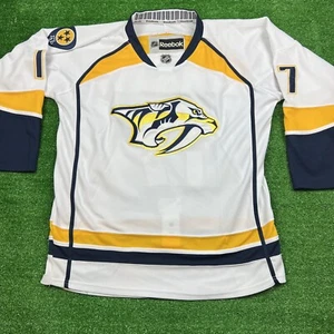 CCM Reebok Nashville Predators Jersey Mens Size 50 #17 Matthews White NHL Hockey - Picture 1 of 12