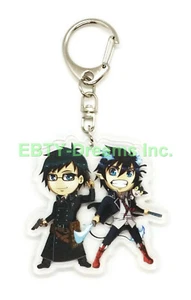 Set of 1 Blue Exorcist (Ao no Exorcist) Anime Acrylic Keychain Rin Yukio Okumura - Picture 1 of 2