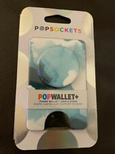 NEW PopSockets PopWallet +PLUS Phone & Tablet Wallet Grip Stand Tourmaline Smoke