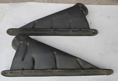 1968 Chrysler Imperial Dash Defrost Vent Duct Pair (2) A/C Car Used Orig 68 - Image 1 of 3
