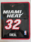 Miami Heat, NBA, #32 Shaquille O’Neal Red 'n Black, Zippered, 3 Ring Binder