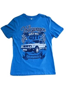Official Licensed Golf mk1 GTI Blau T-Shirt Größe Small - Bild 1 von 6