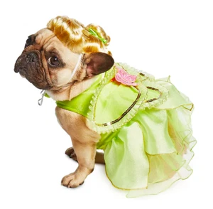 Disney Store Tinker Bell Costume For Dogs / Puppy. body suit and wig. S; Small - Picture 1 of 4