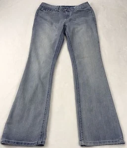 Inc Denim Para Mujer Talla 6 Calce Regular Pantalones de mezclilla Botones Lavados Ligeros B0 - Imagen 1 de 10