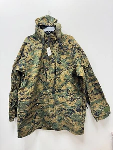 New Genuine Usmc Apecs Gore Tex Digital Marpat Cold Weather Parka - X-Large Long - Picture 1 of 10