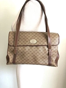 Gucci Vintage GG Supreme Shoulder Bag Purse - Picture 1 of 12