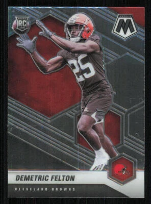2021 Panini Mosaic #394 Demetric Felton RC - Image 1 of 2