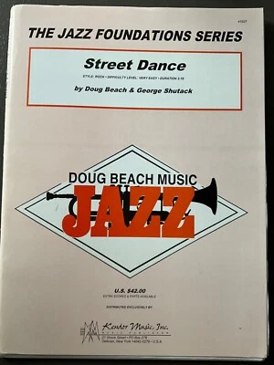 Jazz Ensemble Music Chart Arrangement Easy Beach, Shutack,  Kendor - Image 1 of 4