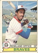 1979 O-Pee-Chee Atlanta Braves Baseball Card #62 Rowland Office