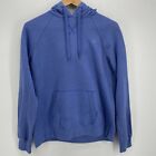 Champion Hoodie Women's L Blue Pullover Embroidered Logo Pockets