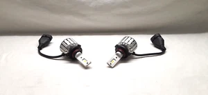 2 USED SYLVANIA 9005 LED FOG LIGHT BULBS FOG/POWERSPORT BULB OFFROAD USE ONLY - Picture 1 of 6