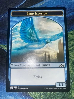 Bird Illusion Token Guilds of Ravnica Regular - Image 1 of 2