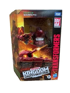 Transformers Kingdom Wave Deluxe Warpath - Imagen 1 de 1