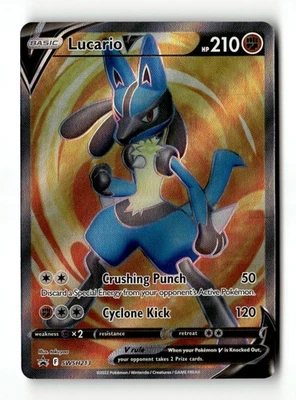 Lucario V - Promo Holo SWSH: Sword & Shield Promo Cards SWSH213 NM Pokémon TCG - Image 1 of 2
