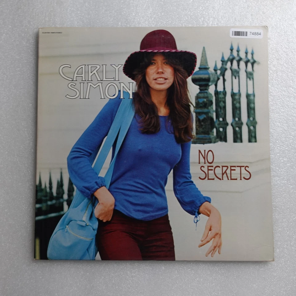 Carly Simon No Secrets LP Vinyl Album Record Rock Pop - Image 1 of 4