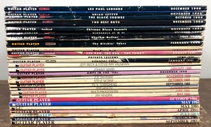 Lot (28) Guitar Player Magazine 1983-1998 Hendrix Vai Van Halen Satriani 80s 90s - Picture 1 of 9