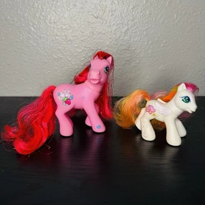 My Little Pony Baby Honoluloo Pegasus & Strawberry Reef Butterfly G3 2004 de colección - Imagen 1 de 13