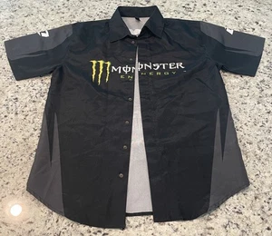 Monster Energy Racing One Industries Button Up Shirt Size MediumMotocross / Work - Picture 1 of 5