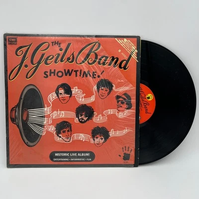 J. Geils Band Showtime! LP 1982 EMI SO-17087 Promo Copy VG+ Shrink Insert - Image 1 of 4