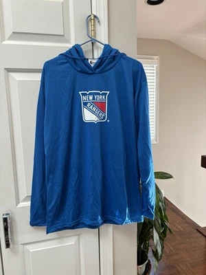 New York Rangers Hoodie Mens XL - Image 1 of 4