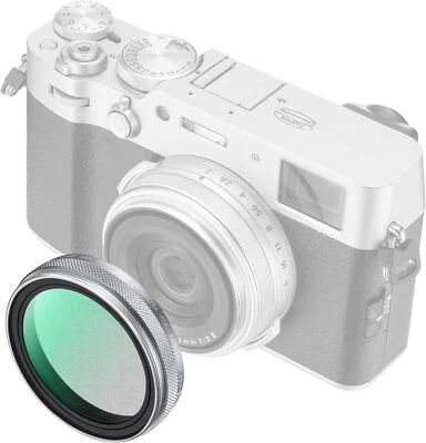 K&F Concept Fuji Lens Black-Mist 1/4 Filter fr Fuji X100 X100F X100S X100T X100V - Image 1 of 4