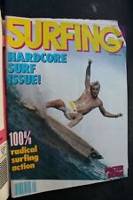 SURFING 1986 (Tom Carroll Poster Inside) Vision Gonz ING Vintage Surf MAGAZINE