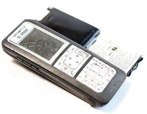 Mitel 632d telefon DECT bez ładowarki (silne ślady użytkowania) - Zdjęcie 1 z 3