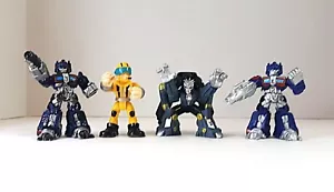Transformers Playskool Robot Heroes Blackout Optimus Prime Axel Action Figures - Picture 1 of 4