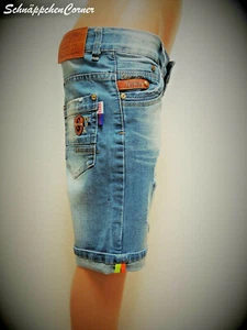 KinderJeans Bermuda JungenJeans-KurzeHose~Gr.4-14~SchnäppchenCorner~Neu CJ417K54 - Bild 1 von 8