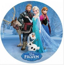 Cialda  FROZEN 2 RETTANGOLARE / ROTONDA Torta Ostia OSTIE PER Torta ALIMENTARE