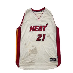 Miami Heat Hassan Whiteside Adidas Trikot | NBA Basketball Sportswear Weiß 2XL - Bild 1 von 8