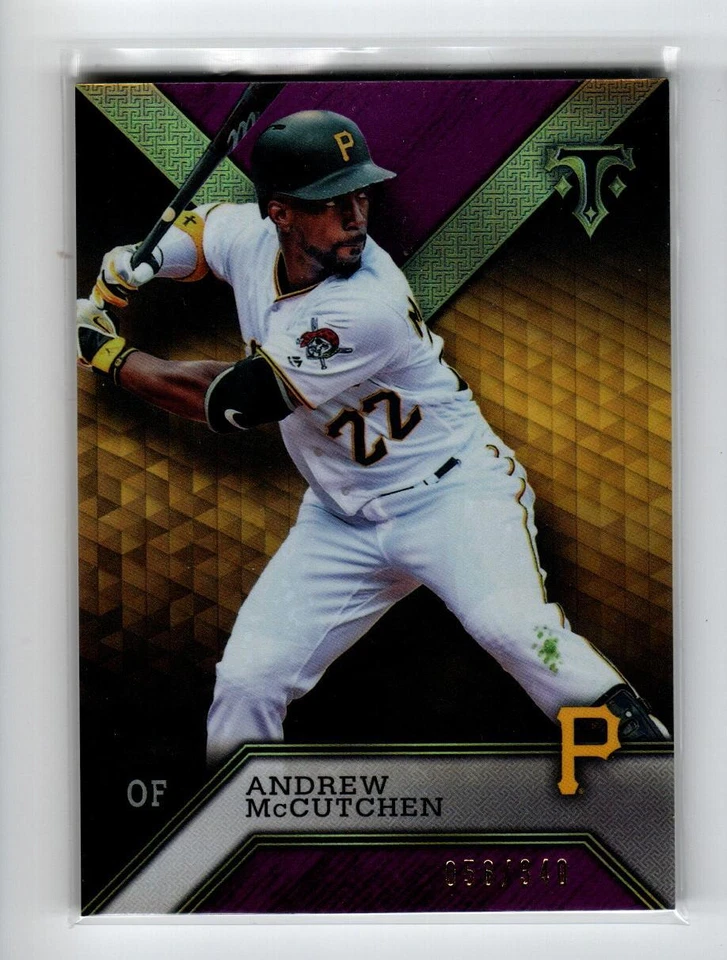 2016 Topps Triple Threads Amethyst #83 Andrew McCutchen /340 - Image 1 of 1