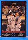 Alex Rodriguez &amp; D.Jeter, 3B &amp; SS - Topps - Yankees, 2007 - #657 - White Font